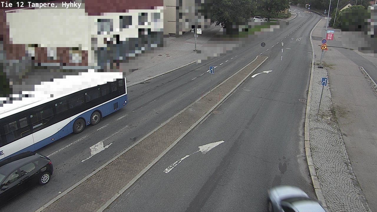 Weather Camera Image Road 12 Tampere, Hyhky, Tampere, Pirkanmaa