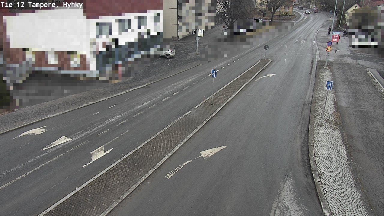 Weather Camera Image Väg 12 Tammerfors, Hyhky, Tampere, Pirkanmaa