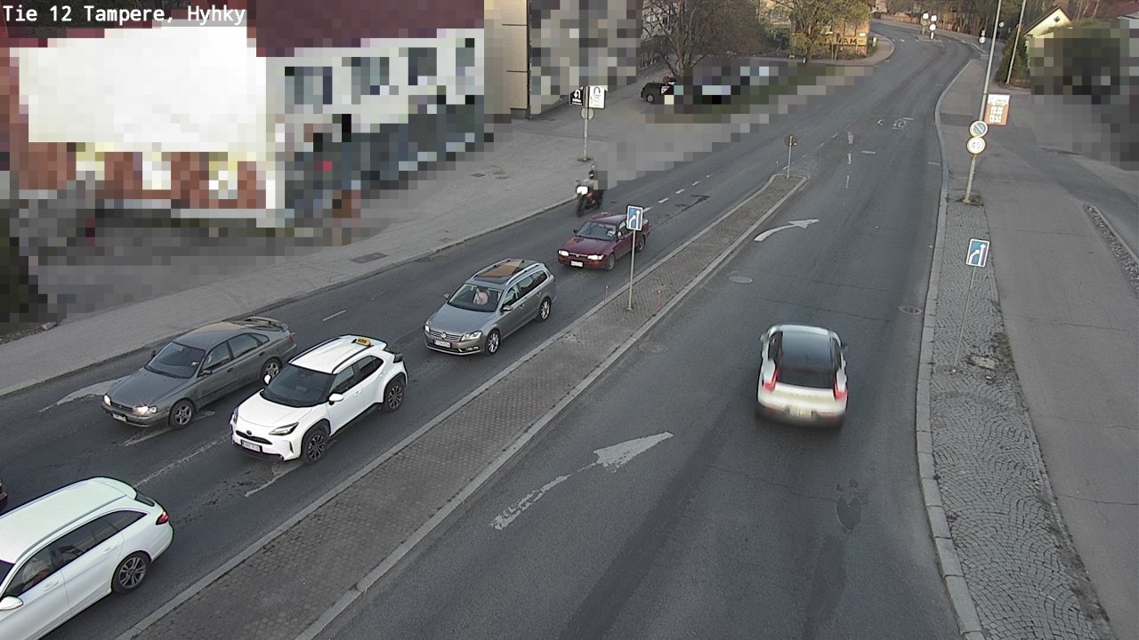 Weather Camera Image Road 12 Tampere, Hyhky, Tampere, Pirkanmaa