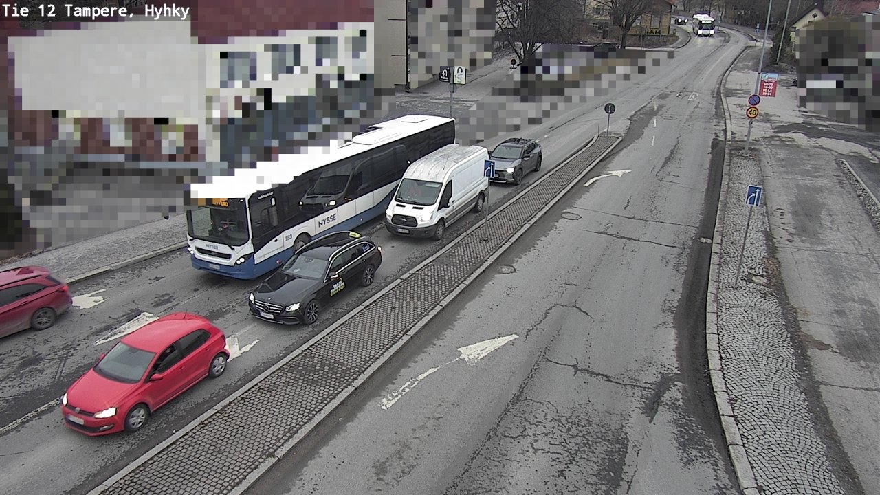 Kelikamerat Kuva Tie 12 Tampere, Hyhky, Tampere, Pirkanmaa