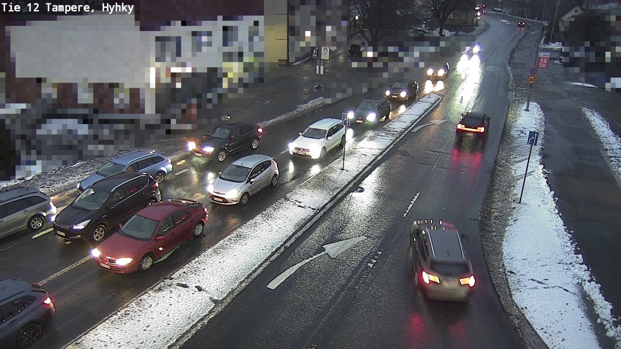 Weather Camera Image Väg 12 Tammerfors, Hyhky, Tampere, Pirkanmaa
