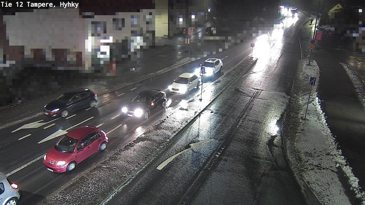 Weather Camera Image Väg 12 Tammerfors, Hyhky, Tampere, Pirkanmaa