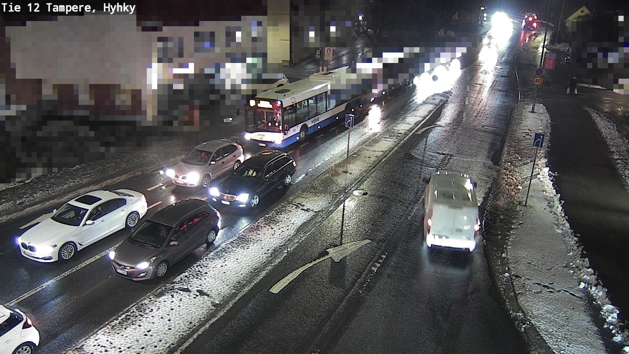 Weather Camera Image Väg 12 Tammerfors, Hyhky, Tampere, Pirkanmaa