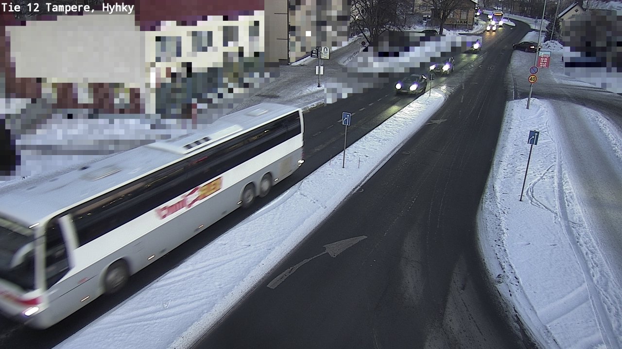 Weather Camera Image Road 12 Tampere, Hyhky, Tampere, Pirkanmaa