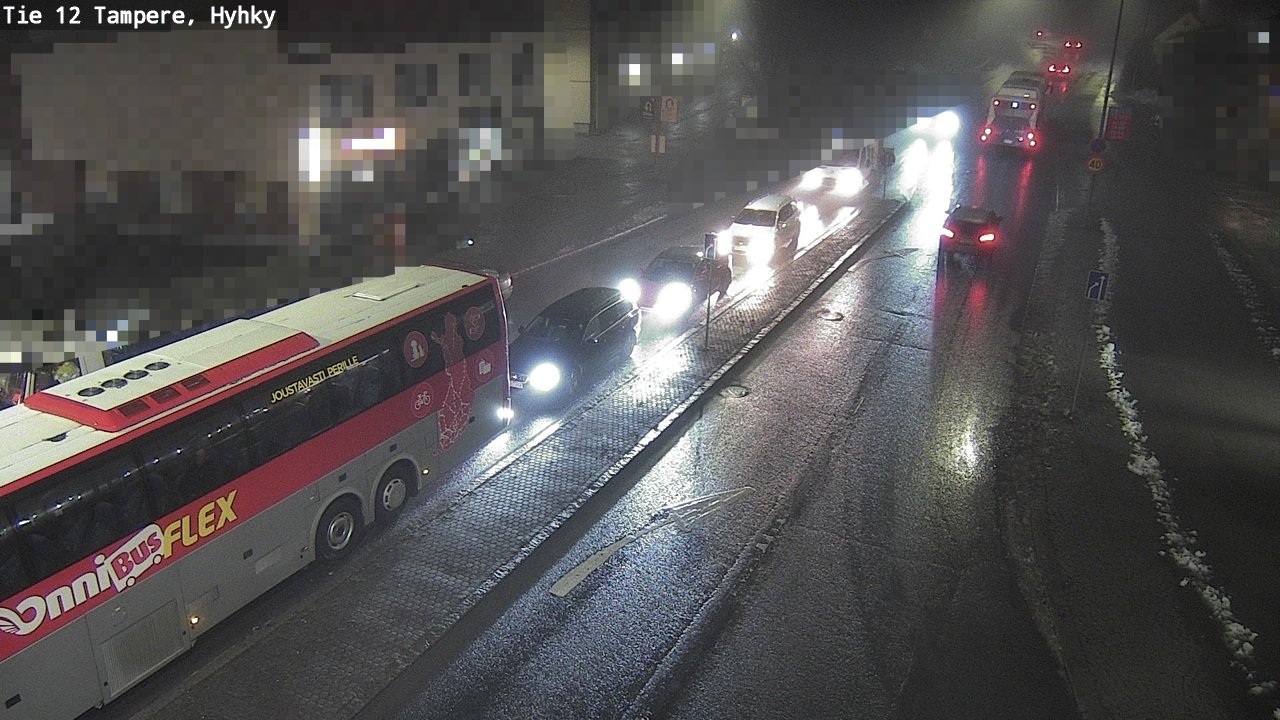 Weather Camera Image Road 12 Tampere, Hyhky, Tampere, Pirkanmaa