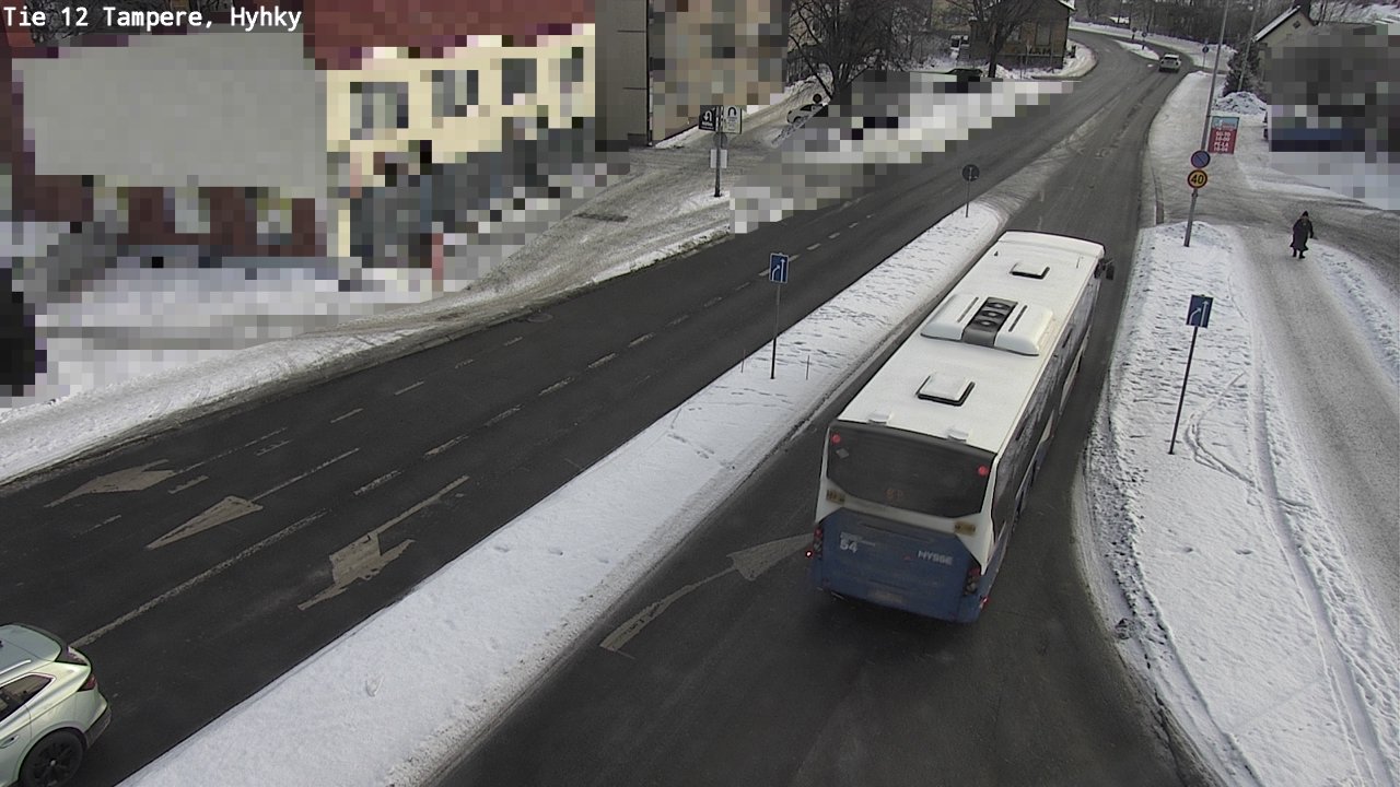 Weather Camera Image Road 12 Tampere, Hyhky, Tampere, Pirkanmaa