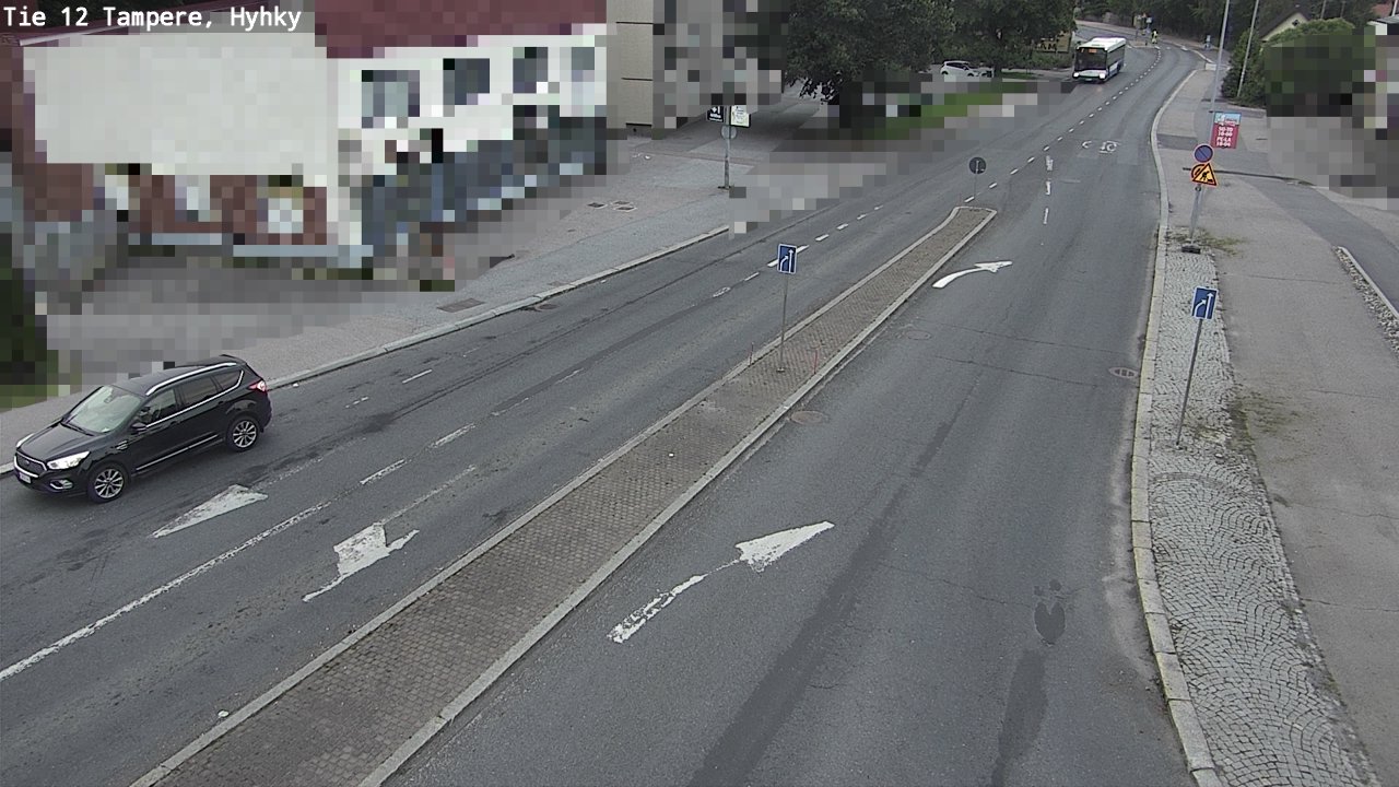 Weather Camera Image Road 12 Tampere, Hyhky, Tampere, Pirkanmaa