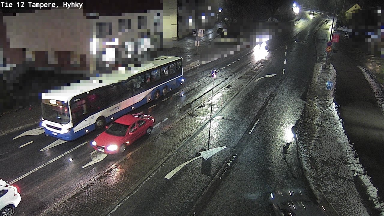 Weather Camera Image Väg 12 Tammerfors, Hyhky, Tampere, Pirkanmaa
