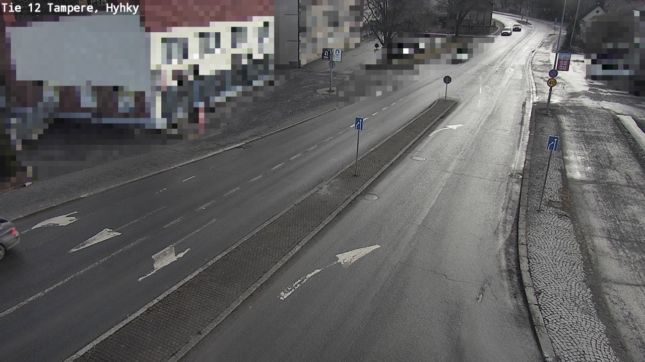 Weather Camera Image Väg 12 Tammerfors, Hyhky, Tampere, Pirkanmaa