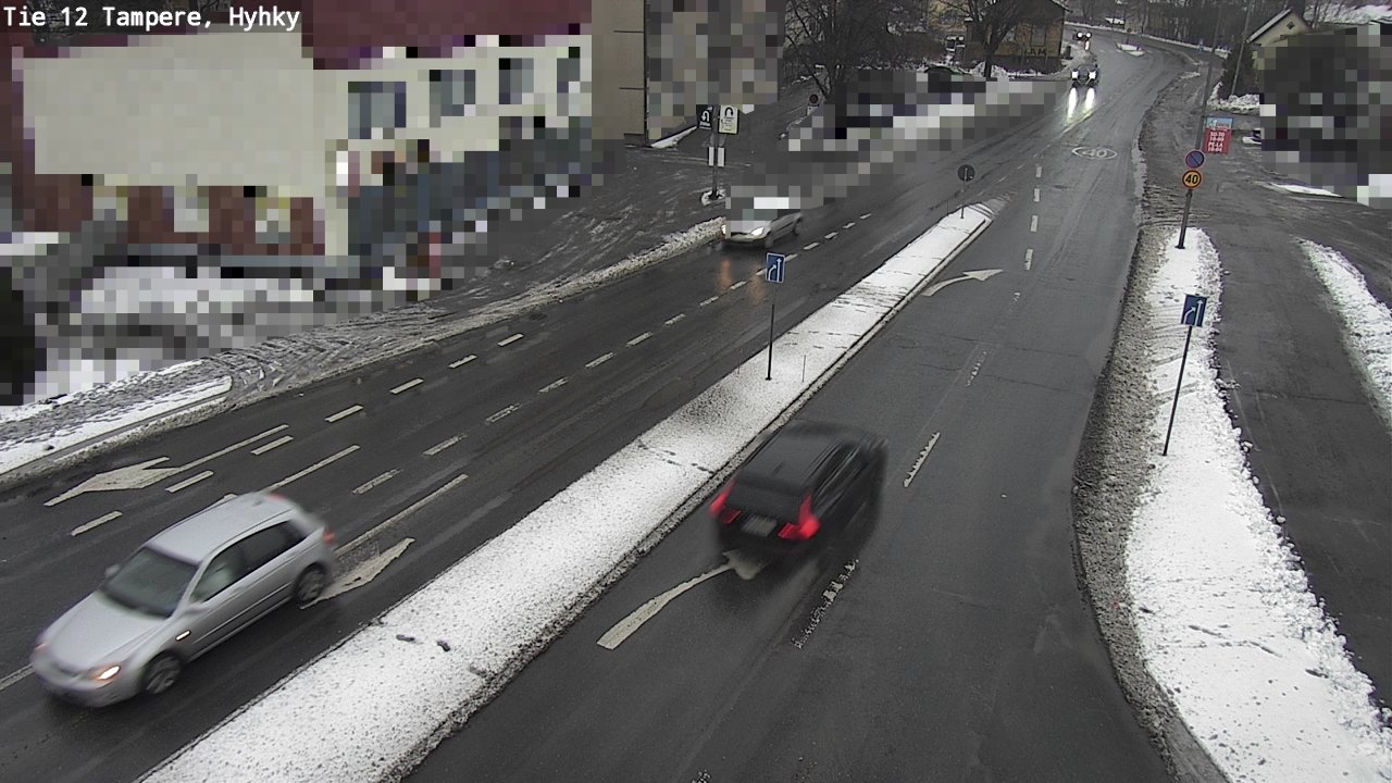 Weather Camera Image Väg 12 Tammerfors, Hyhky, Tampere, Pirkanmaa