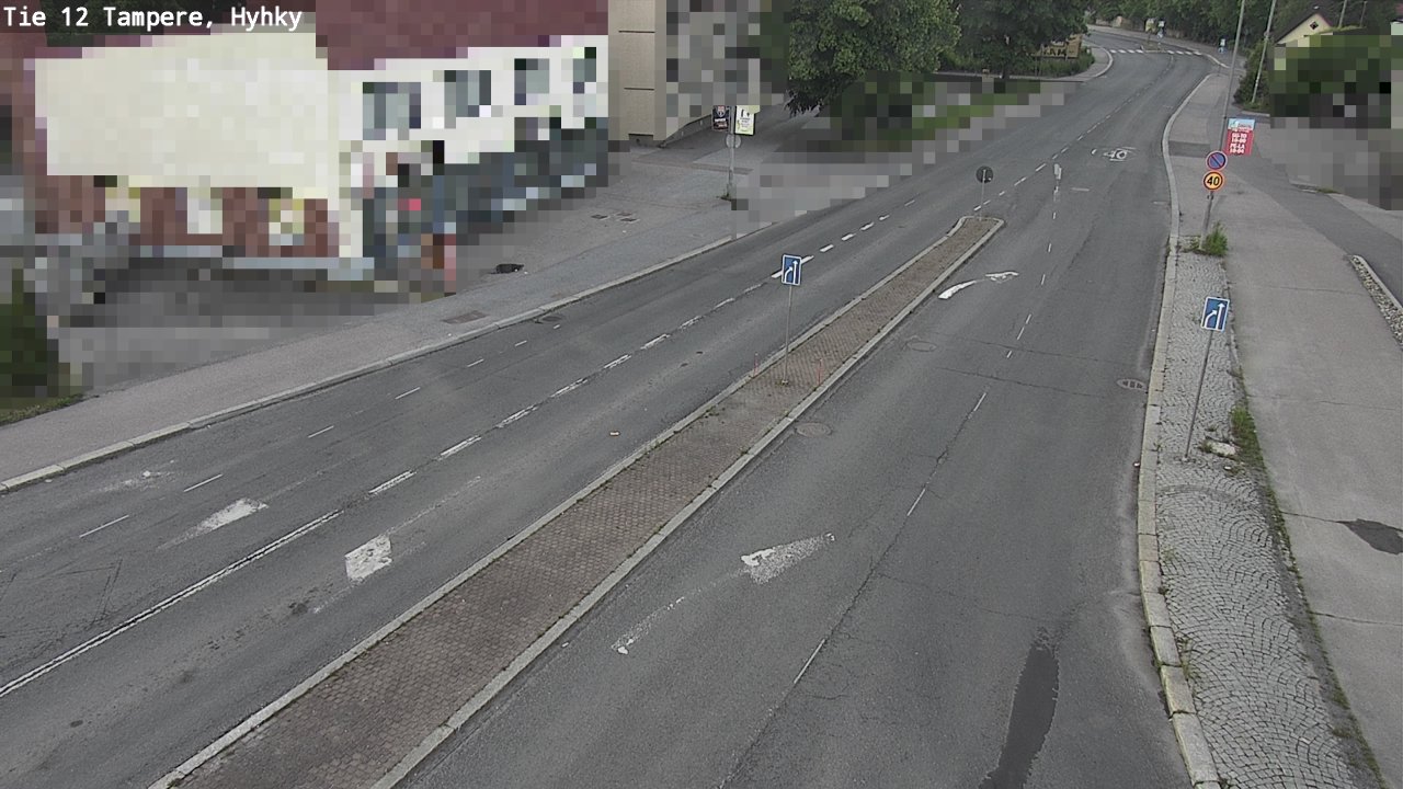 Weather Camera Image Road 12 Tampere, Hyhky, Tampere, Pirkanmaa