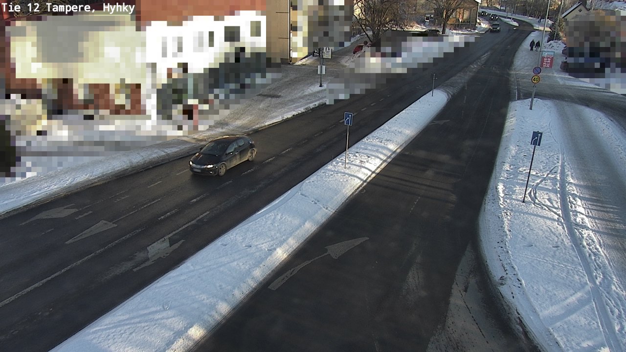 Weather Camera Image Road 12 Tampere, Hyhky, Tampere, Pirkanmaa