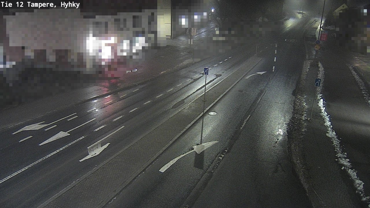 Weather Camera Image Road 12 Tampere, Hyhky, Tampere, Pirkanmaa