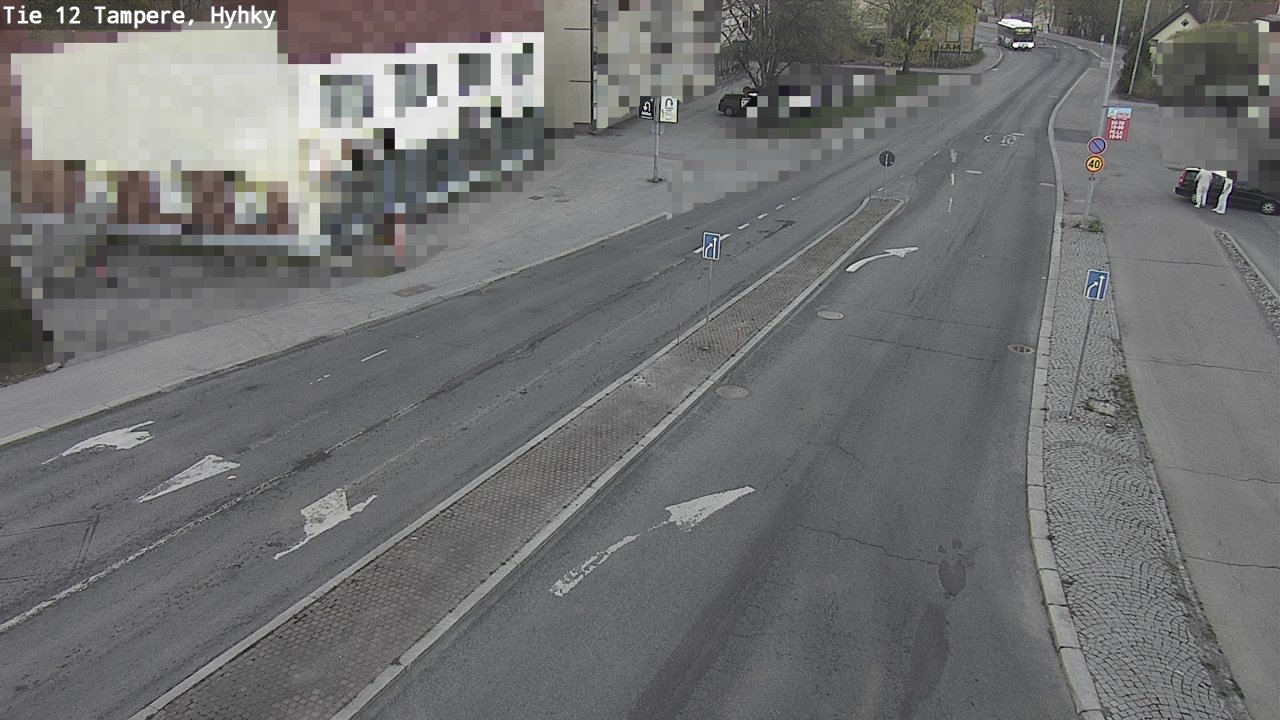 Weather Camera Image Road 12 Tampere, Hyhky, Tampere, Pirkanmaa