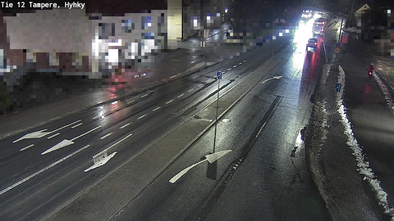 Weather Camera Image Väg 12 Tammerfors, Hyhky, Tampere, Pirkanmaa