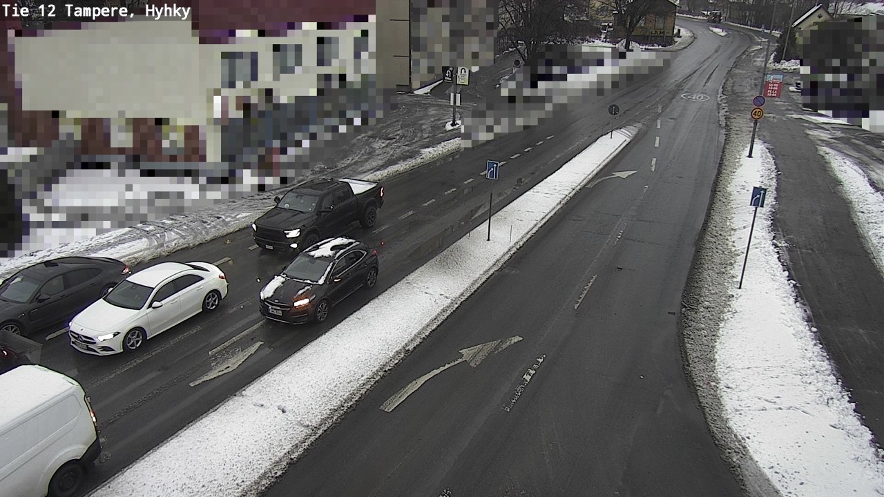 Weather Camera Image Väg 12 Tammerfors, Hyhky, Tampere, Pirkanmaa