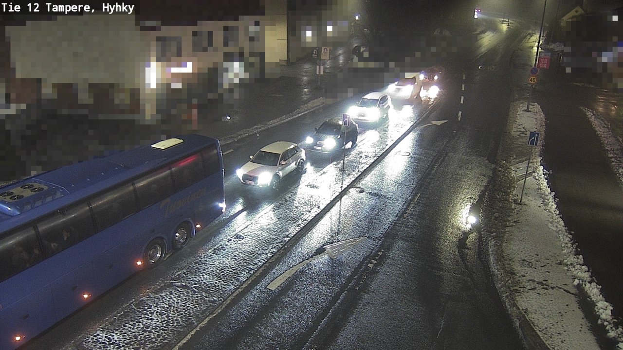 Weather Camera Image Väg 12 Tammerfors, Hyhky, Tampere, Pirkanmaa