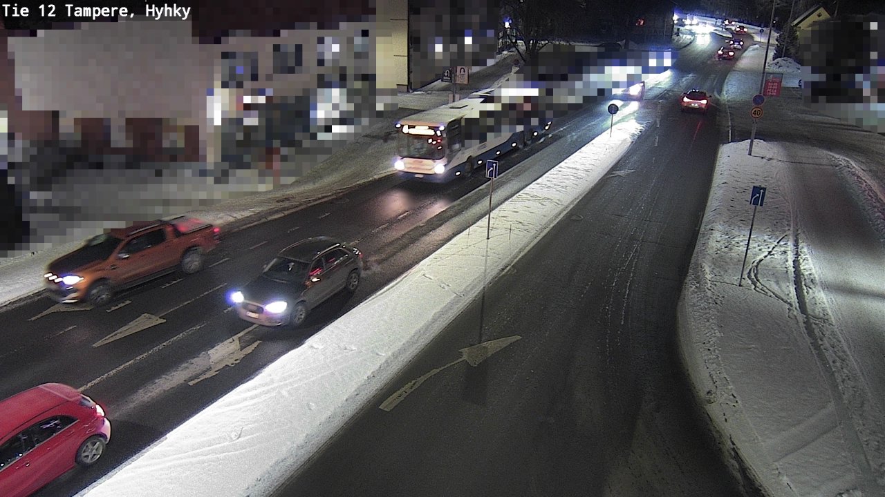 Weather Camera Image Road 12 Tampere, Hyhky, Tampere, Pirkanmaa