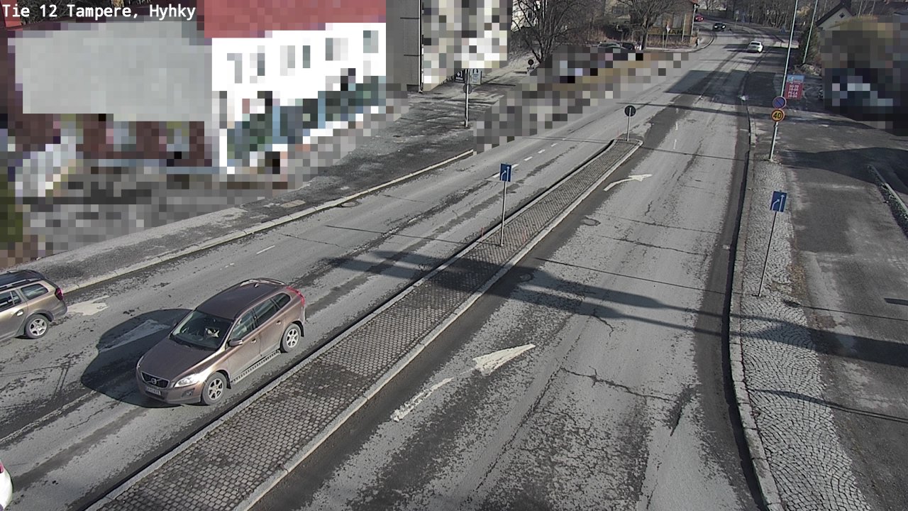 Weather Camera Image Road 12 Tampere, Hyhky, Tampere, Pirkanmaa
