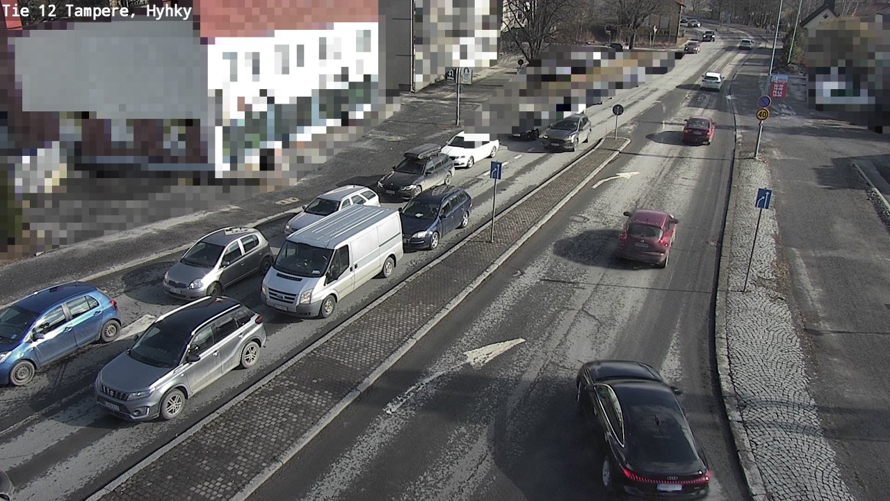 Weather Camera Image Road 12 Tampere, Hyhky, Tampere, Pirkanmaa