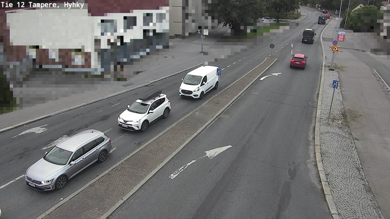 Weather Camera Image Road 12 Tampere, Hyhky, Tampere, Pirkanmaa