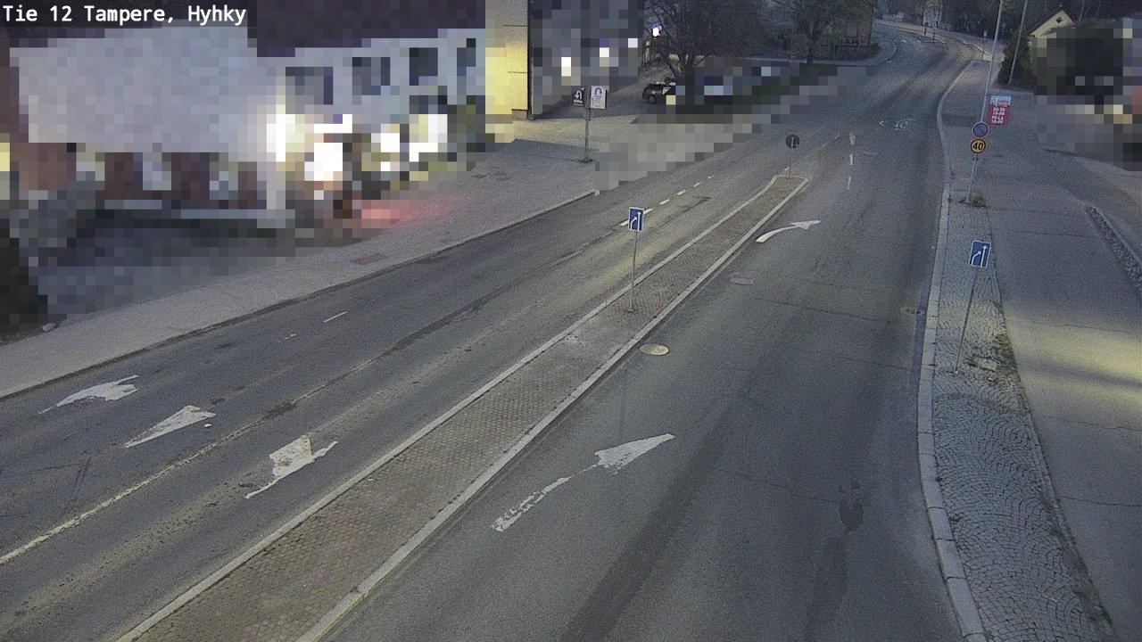 Weather Camera Image Väg 12 Tammerfors, Hyhky, Tampere, Pirkanmaa