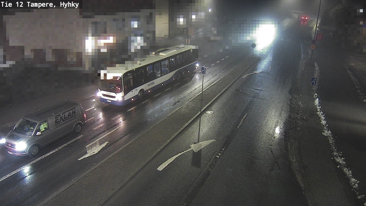Weather Camera Image Road 12 Tampere, Hyhky, Tampere, Pirkanmaa