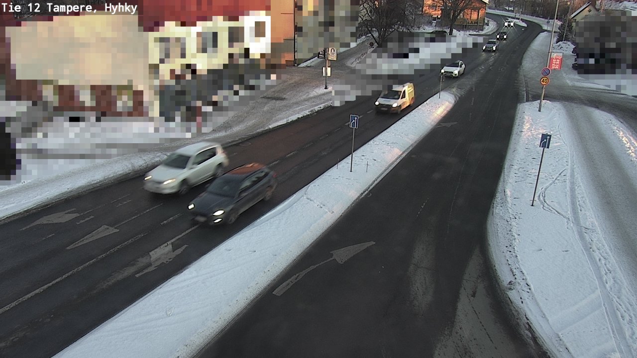 Weather Camera Image Road 12 Tampere, Hyhky, Tampere, Pirkanmaa