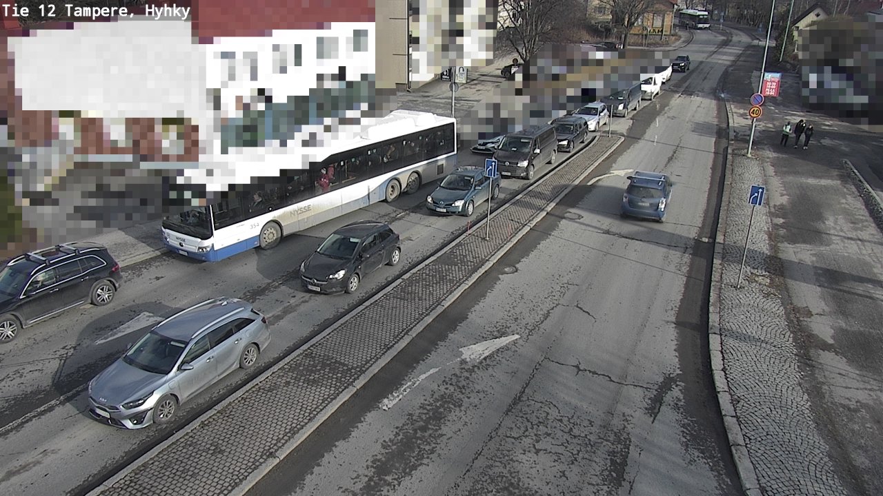 Weather Camera Image Road 12 Tampere, Hyhky, Tampere, Pirkanmaa