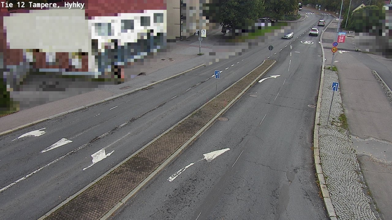 Weather Camera Image Road 12 Tampere, Hyhky, Tampere, Pirkanmaa