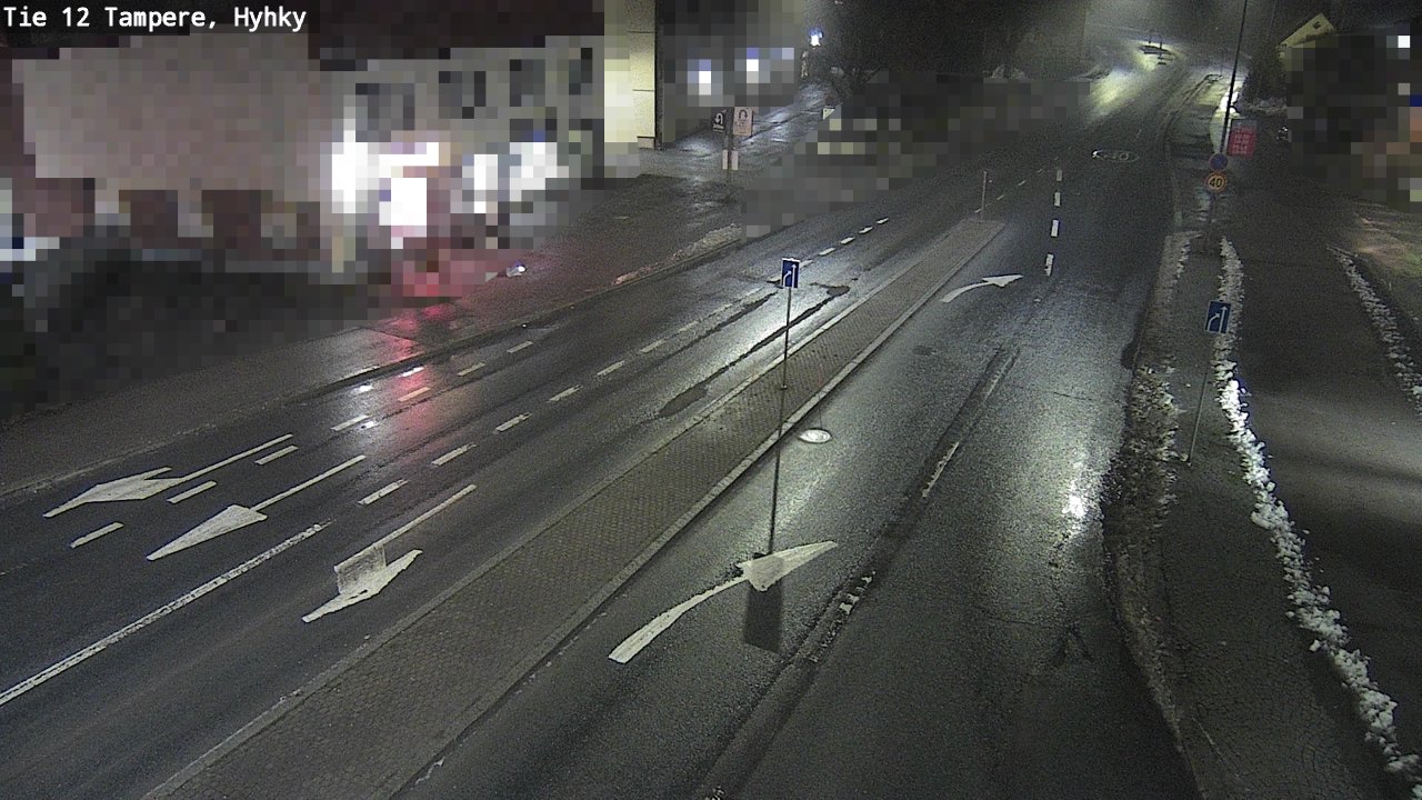 Weather Camera Image Road 12 Tampere, Hyhky, Tampere, Pirkanmaa