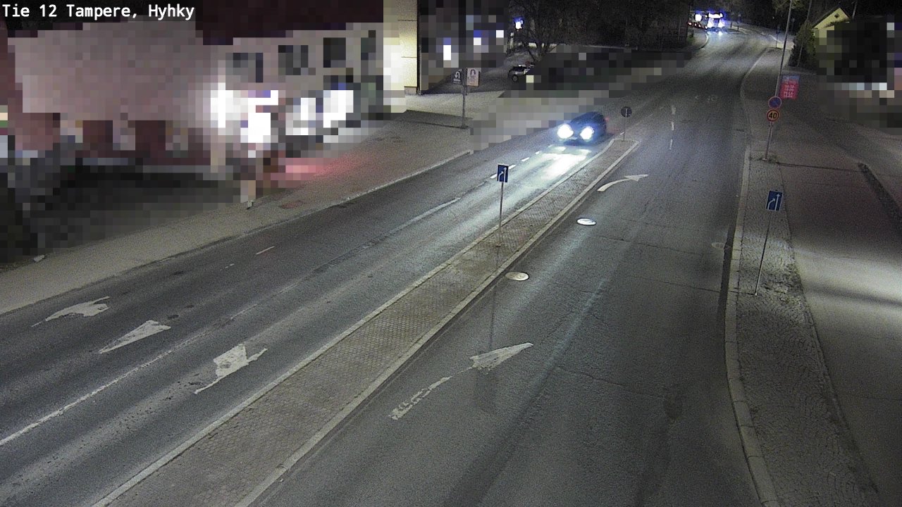 Weather Camera Image Road 12 Tampere, Hyhky, Tampere, Pirkanmaa