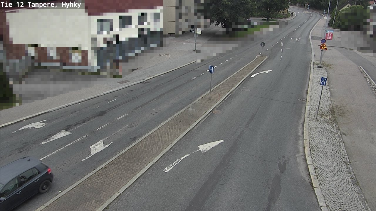 Weather Camera Image Väg 12 Tammerfors, Hyhky, Tampere, Pirkanmaa