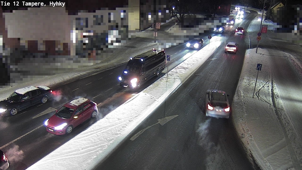 Weather Camera Image Road 12 Tampere, Hyhky, Tampere, Pirkanmaa