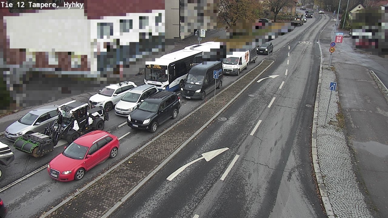 Kelikamerat Kuva Tie 12 Tampere, Hyhky, Tampere, Pirkanmaa