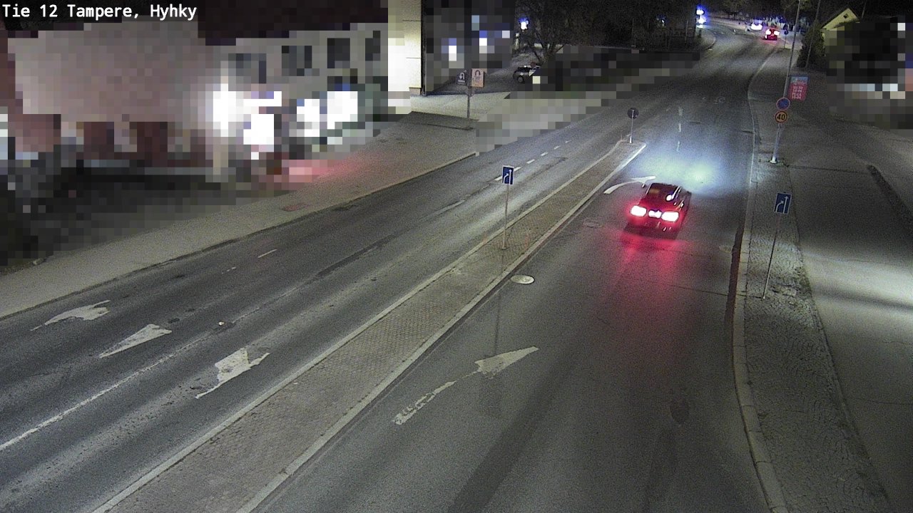 Weather Camera Image Road 12 Tampere, Hyhky, Tampere, Pirkanmaa