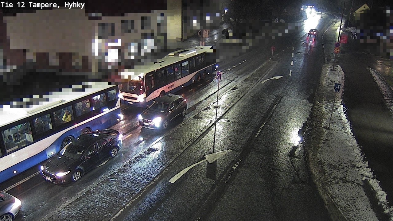 Weather Camera Image Väg 12 Tammerfors, Hyhky, Tampere, Pirkanmaa