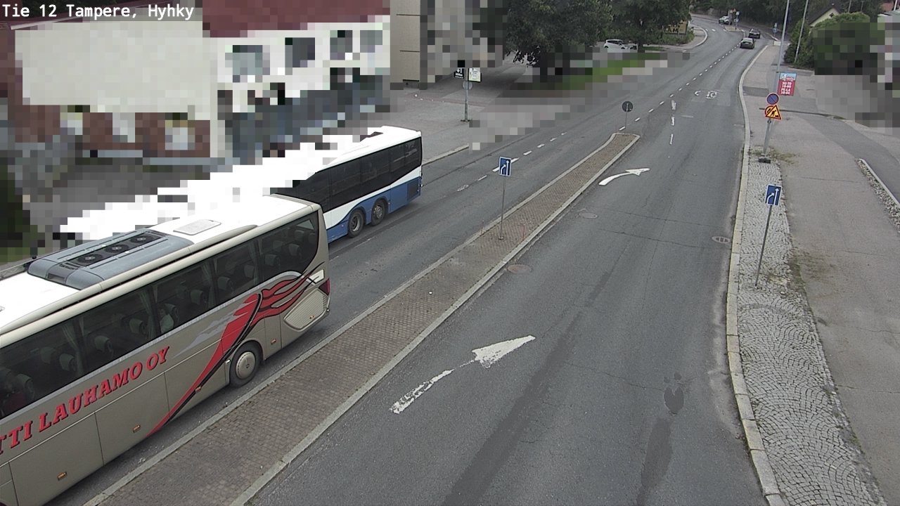 Weather Camera Image Road 12 Tampere, Hyhky, Tampere, Pirkanmaa