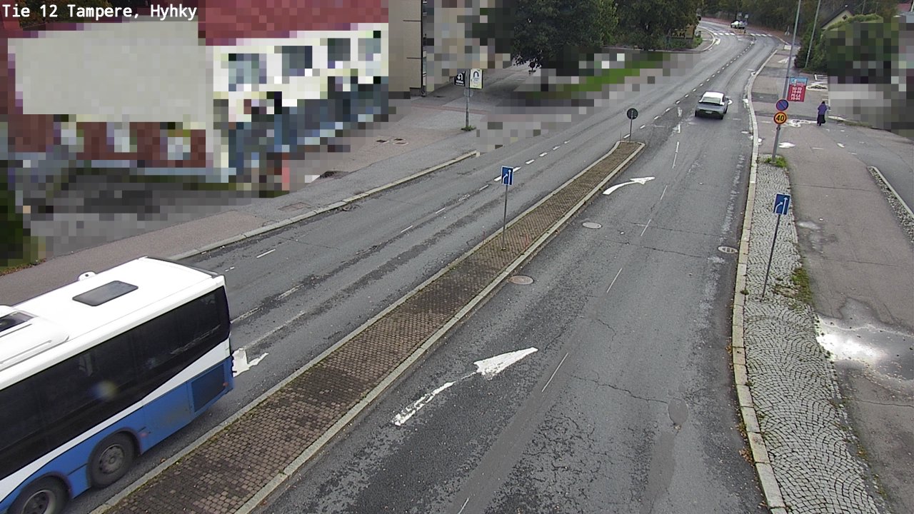 Weather Camera Image Road 12 Tampere, Hyhky, Tampere, Pirkanmaa