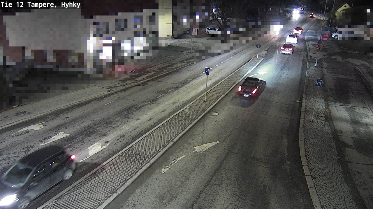 Weather Camera Image Road 12 Tampere, Hyhky, Tampere, Pirkanmaa