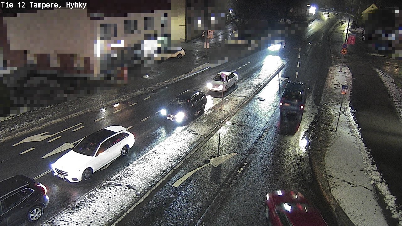 Weather Camera Image Väg 12 Tammerfors, Hyhky, Tampere, Pirkanmaa