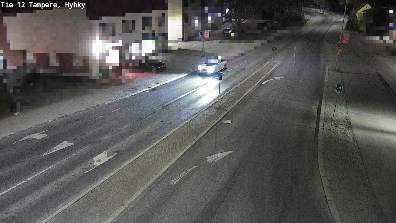 Weather Camera Image Road 12 Tampere, Hyhky, Tampere, Pirkanmaa