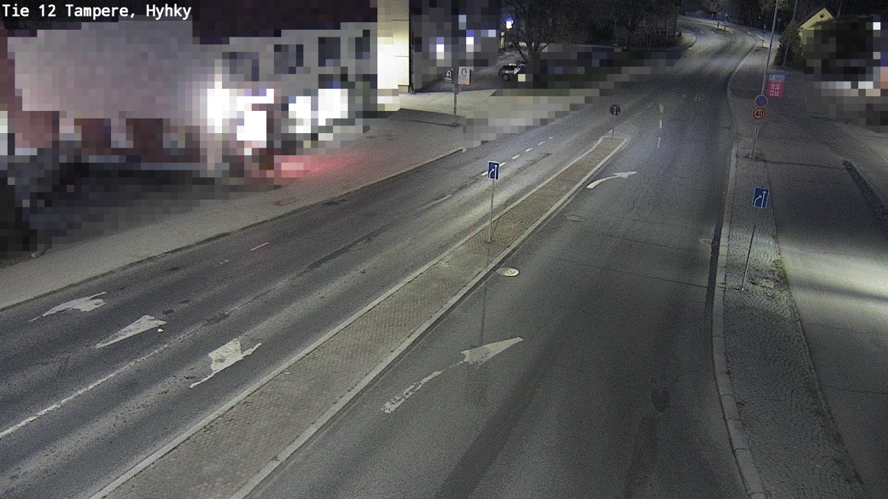 Weather Camera Image Road 12 Tampere, Hyhky, Tampere, Pirkanmaa