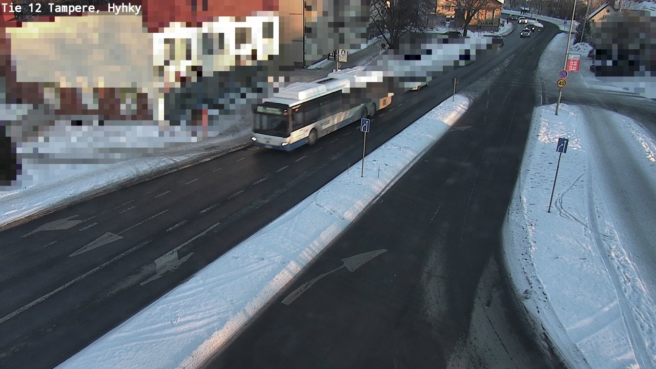 Weather Camera Image Road 12 Tampere, Hyhky, Tampere, Pirkanmaa