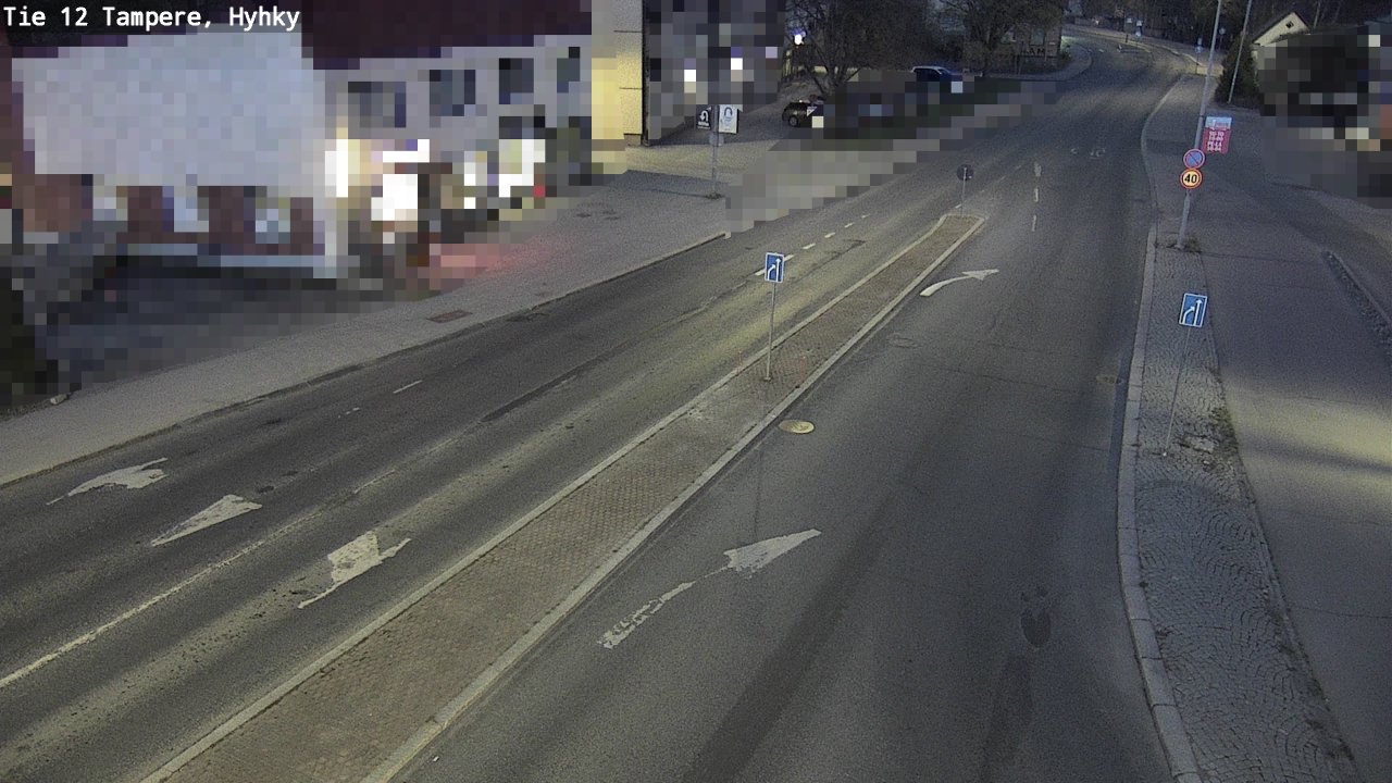 Weather Camera Image Road 12 Tampere, Hyhky, Tampere, Pirkanmaa