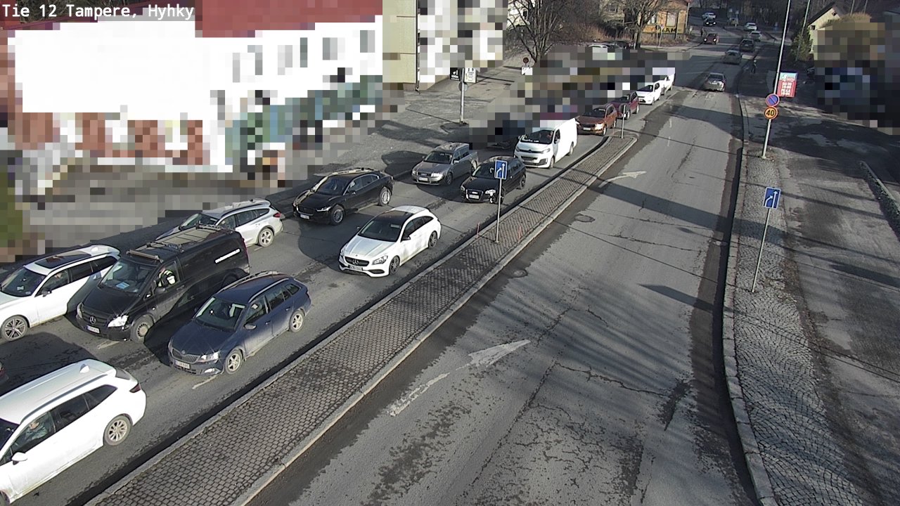 Weather Camera Image Road 12 Tampere, Hyhky, Tampere, Pirkanmaa