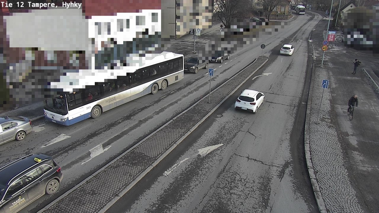 Weather Camera Image Road 12 Tampere, Hyhky, Tampere, Pirkanmaa