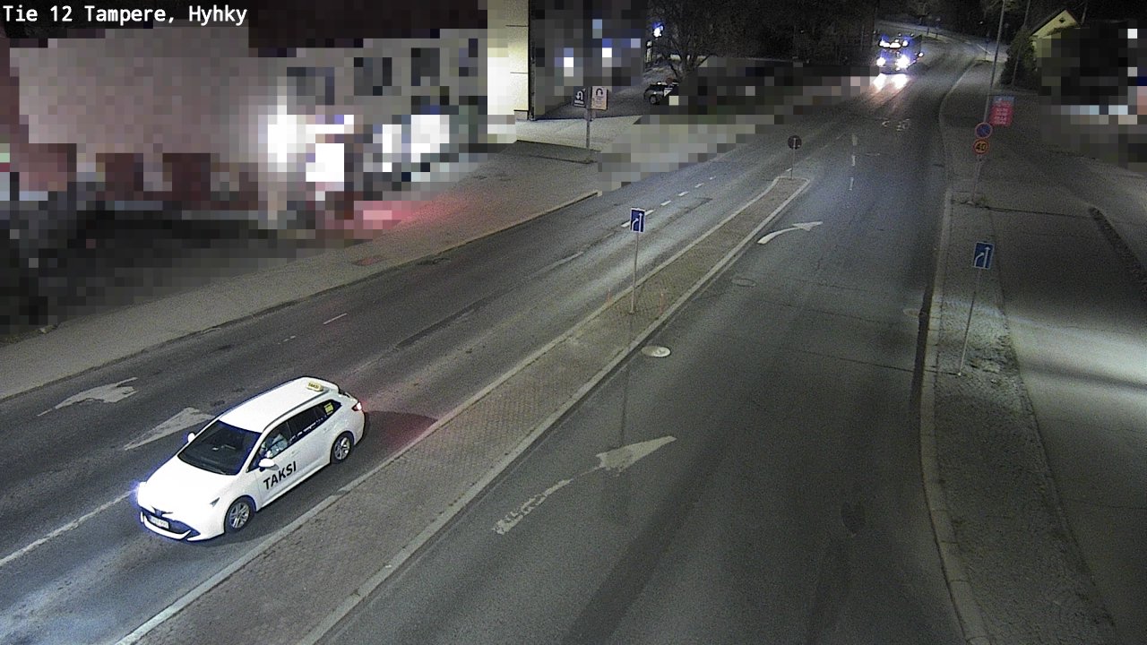 Weather Camera Image Road 12 Tampere, Hyhky, Tampere, Pirkanmaa