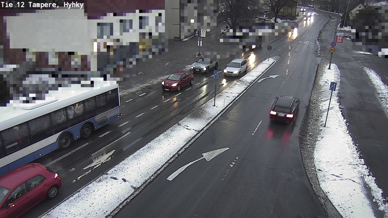 Weather Camera Image Väg 12 Tammerfors, Hyhky, Tampere, Pirkanmaa