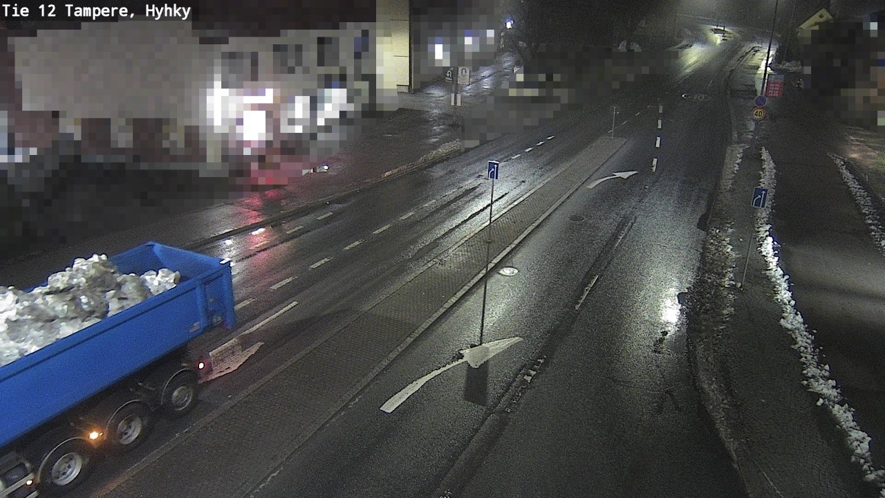 Weather Camera Image Road 12 Tampere, Hyhky, Tampere, Pirkanmaa